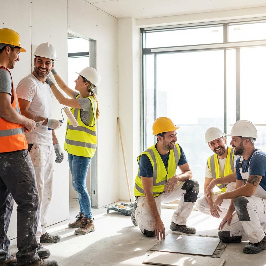Építőipari csapat